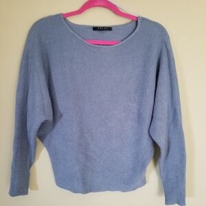 Cyrus Women's Light Blue Crew Neck Sweater